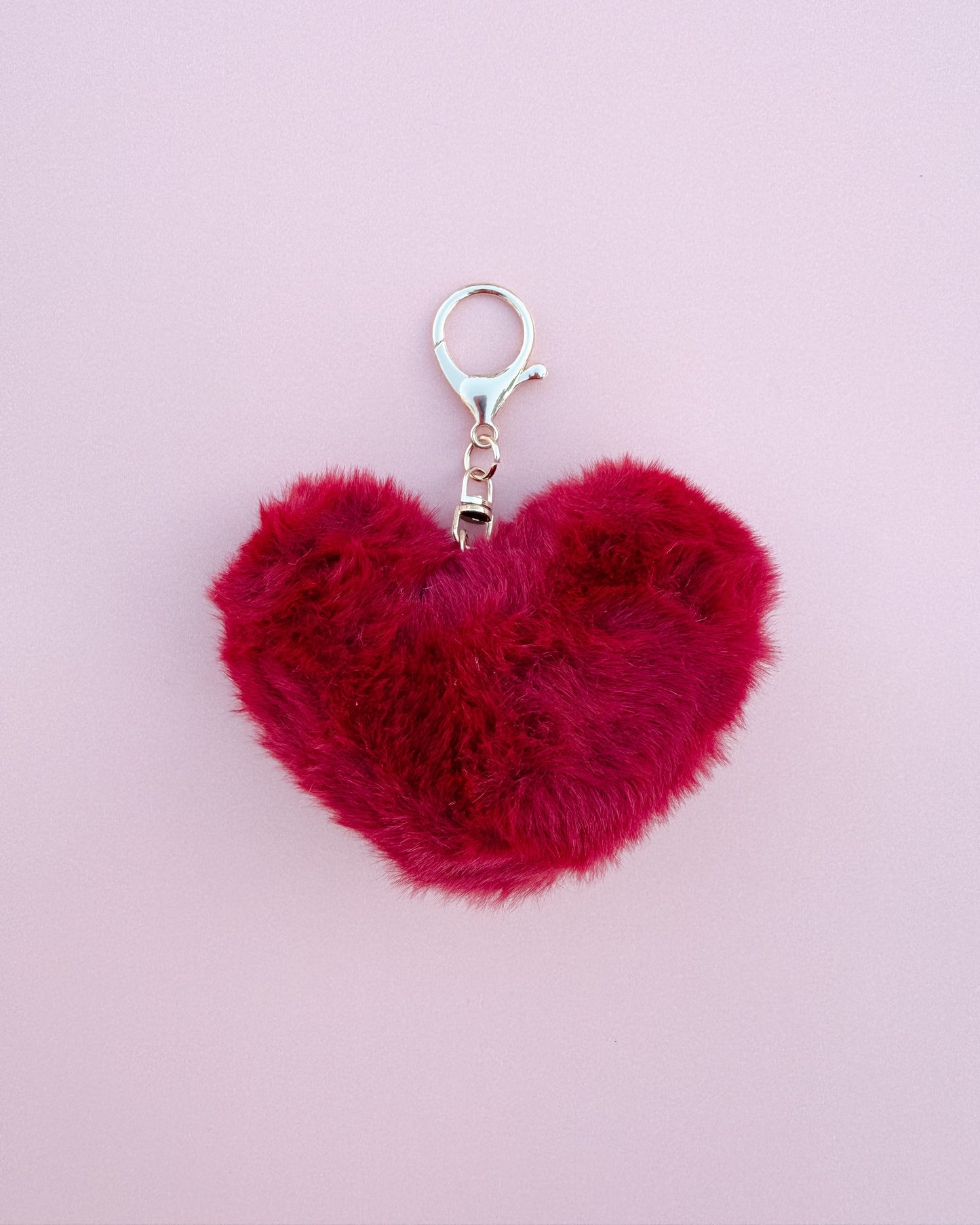 Crimson Fluffy Heart