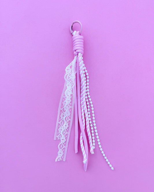 Lace + Pearl Paracord Multicharm