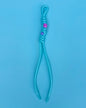 Beaded Paracord Charm (Teal)