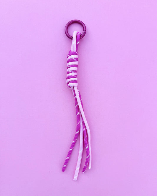 Braided Paracord (Two-Tone Pink)