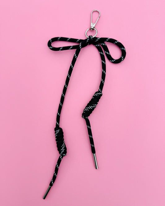 Paracord Bow Spirals: Black